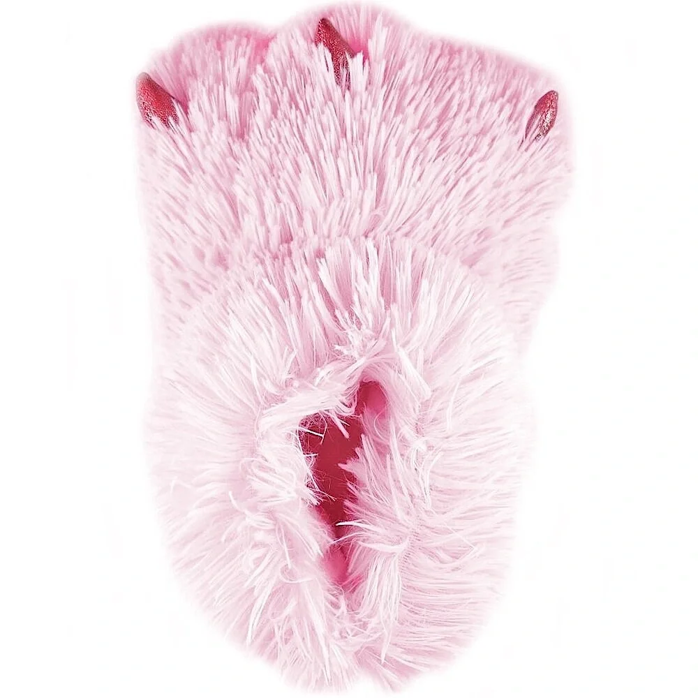 Monster BABY GIRL Pink Animal Claw Slippers SIZE 3 NEW